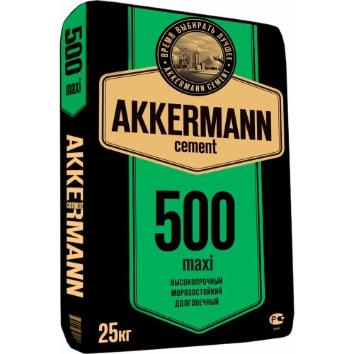 Купить Цемент AKKERMANN М500 (Углегорский) 50 кг в Сальске
